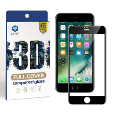 Cover Apple iPhone 7/8 Plus Lito 3D HD Full Cover Üvegfólia - Fekete mobiltelefon kellék