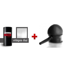 Cover Hair Volume hajdúsító, 30 g, világos ősz + szórófej hajformázó gép