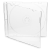 COVER IT CD tok slim, 1 lemez - átlátszó, 5,2 mm, 10 db/csomag