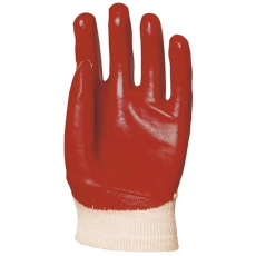 Coverguard 3420 MÁRTOTT PVC KESZTYŰ, PIROS, SZELLŐZŐ KÉZHÁTTAL_10 (G)