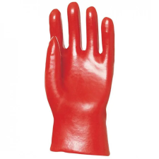 Coverguard 3520 MÁRTOTT PVC KESZTYŰ, PIROS, 27CM HOSSZÚ_10 (G) védőkesztyű