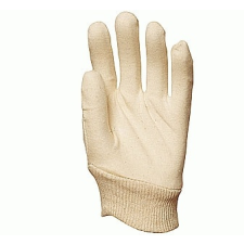 Coverguard 4100-05 PAMUT munkavédelmi KESZTYŰ, 30 GR-OS FEHÉR INTERLOCK, MANDZSETTÁVAL védőkesztyű