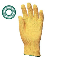 Coverguard 4600 KÖTÖTT VÉKONY SÁRGA KEVLAR munkavédelmi KESZTYŰ, VÁGÁSBIZTOS, HŐÁLLÓ védőkesztyű