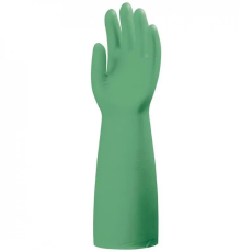 Coverguard 5541 MÁRTOTT ZÖLD NITRIL KESZTYŰ, VEGYSZERÁLLÓ, 45CM/0,56MM_11 (G)
