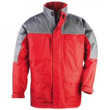 Coverguard 5RIPRXL RIPSTOP KABÁT PIROS/SZÜRKE_XL (G) munkaruha