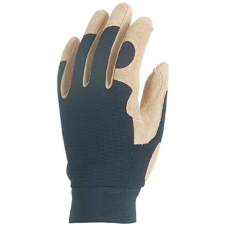 Coverguard 908 BŐRKESZTYŰ, NATÚR SERTÉS VELÚR/FEKETE PES, TÉPŐZÁR_9 (G) védőkesztyű