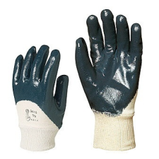 Coverguard 9419 tenyéren mártott kék NITRIL Coverguard munkavédelmi kesztyű védőkesztyű