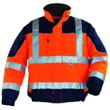 Coverguard AIRPORT BÉLELT FLUO DZSEKI NARANCS/KÉK_L munkaruha