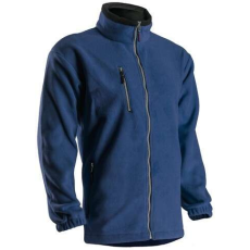 Coverguard ANGARA kék cipzáros pulóver, vastag 450 g/m2-es mikropolár, méret: XS, szín: Kék