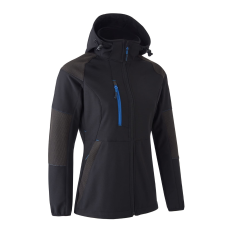 Coverguard Antilope női softshell dzseki fekete/kék