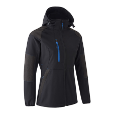 Coverguard ANTILOPE NŐI SOFTSHELL DZSEKI FEKETE/KÉK_L munkaruha