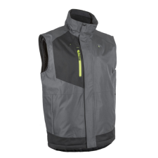 Coverguard Azuki szürke-fekete ripstop bélelt mellény munkaruha