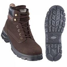 Coverguard Bakancs Marble S3 barna nubukbőr kompozit lábujjvédő PU barna/fekete 45 munkavédelmi cipő