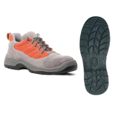 Coverguard Cipő Spinelle S1P velúr szellőző betét szürke/narancs 36 munkavédelmi cipő