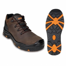 Coverguard Cipő Topaz S3 SRC HRO hőálló talpú kompozit barna/narancs/fekete 46