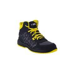 Coverguard Claw Swift S1P SRC ESD fekete/sárga hálós védőbakancs munkavédelmi cipő