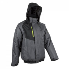 Coverguard Dzseki Goma ripstop téli gumírozott derék polárral bélelt szürke/fekete XL munkaruha