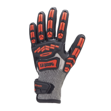 Coverguard Eurocut impact 200 piros beütődés elleni védőkesztyű (szürke, 10) védőkesztyű