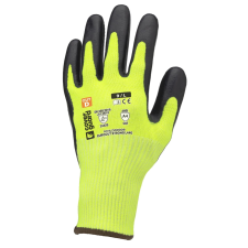 Coverguard Eurocut Strong l440 sárga/fekete tdm c latex kesztyű védőkesztyű