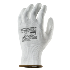 Coverguard EUROLITE 13P100 FEHÉR PRECÍZIÓS PES KESZTYŰ PU TENYÉR_06 védőkesztyű