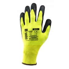 Coverguard Eurolite L500 HI-VIZ védőkesztyű (sárga, 9) védőkesztyű