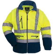 Coverguard FLUO PULÓVER LEVEHETŐ UJJÚ SÁRGA/KÉK-7PSTY