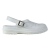 Coverguard Footwear VILA emelt sarkú, acélkaplis bőr, anatómiai bőr talpbetét, antibakteriális Coverguard SB A E FO SRC munkavédelmi klumpa