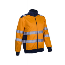 Coverguard GOKKAN HI-VIS NARANCS CIPZÁRAS PULÓVER (HV narancs, M) láthatósági ruházat