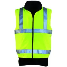 Coverguard HI-WAY polár bélés mellény, sÁrga, 3M XXL