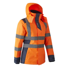 Coverguard HORA FLUO NARANCS/SÖTÉTKÉK NŐI TÉLIKABÁT_2XL munkaruha