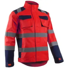 Coverguard Kabát Hibana Hi-Viz piros/sötétkék M