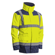 Coverguard KANATA 4/1 HI-VIZ SÁRGA/KÉK PE KABÁT_3XL