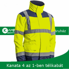 Coverguard Kanata 4 az 1-ben  jólláthatósági télikabát