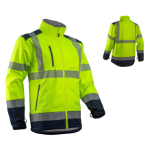 Coverguard KAZAN KOMBINÁLHATÓ HI-VIZ SÁRGA SOFTSHELL FELSŐ munkaruha