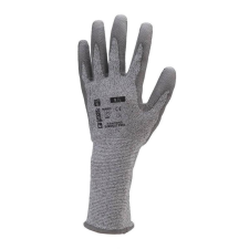 Coverguard Kesztyû Eurocut P330 hosszú PU mártott vágásbiztos szürke 6 védőkesztyű