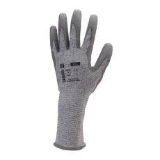 Coverguard Kesztyű Eurocut P330 hosszú PU mártott vágásbiztos szürke 8