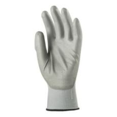 Coverguard Kesztyű mártott COVERGUARD poliészter PU tenyérrel szürke 6-os 2 darab/pár