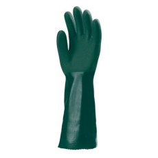 Coverguard Kesztyű mártott COVERGUARD polimer vegyszerálló zöld 8-as 2 darab/pár