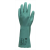 Coverguard Kesztyű vegyszerálló EUROCHEM NI550 nitril zöld, 8