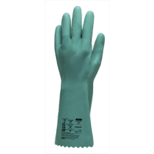 Coverguard Kesztyű vegyszerálló EUROCHEM NI550 nitril zöld, 9 védőkesztyű