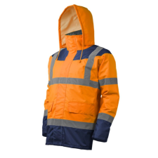 Coverguard KETA JÓLLÁTHATÓSÁGI VÉDŐKABÁT (narancs/tengerészkék, XL) láthatósági ruházat