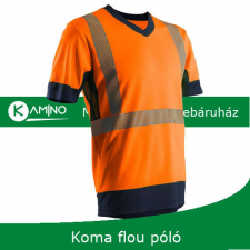 Coverguard Koma jólláthatósági rövid ujjú póló láthatósági ruházat