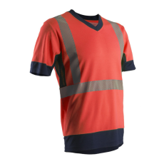 Coverguard KOMO HI-VIZ PIROS RÖVID UJJÚ PÓLÓ_M