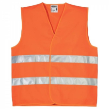 Coverguard Mellény Oxford jól láthatósági keresztcsíkos narancs 2XL láthatósági ruházat