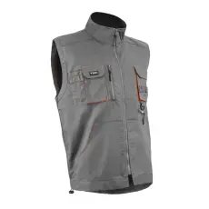 Coverguard Mellény Paddock II egyenes fazon praktikus zsebek szürke/narancs 3XL