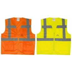 Coverguard Mellény Yard többzsebes Fluo szellőző anyagból narancs 2XL