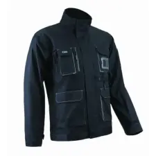 Coverguard Munkakabát Navy II dzsekifazonú rejtett húzózáras nyolc zseb sötétkék/szürke S munkaruha