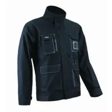 Coverguard Munkakabát Navy II dzsekifazonú rejtett húzózáras sötétkék/szürke 2XL