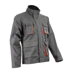 Coverguard Munkakabát Paddock II dzsekifazonú rejtett húzózáras szürke/narancs 5XL
