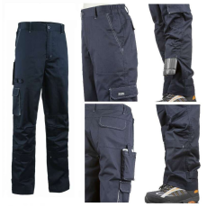 Coverguard NAVY II Deréknadrág sötétkék-szürke M, méret: M
